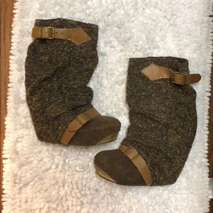 Irregular Choice Wedge boots RARE!!!